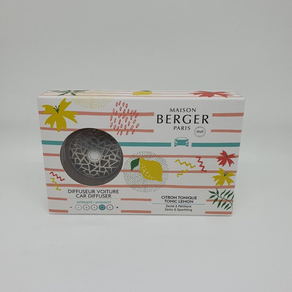 Auto Diffuser Set, tonic lemon komplett
