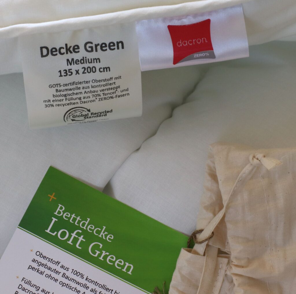 Bettdecke Combination LOFT Green 10 Cotton – Bild 2